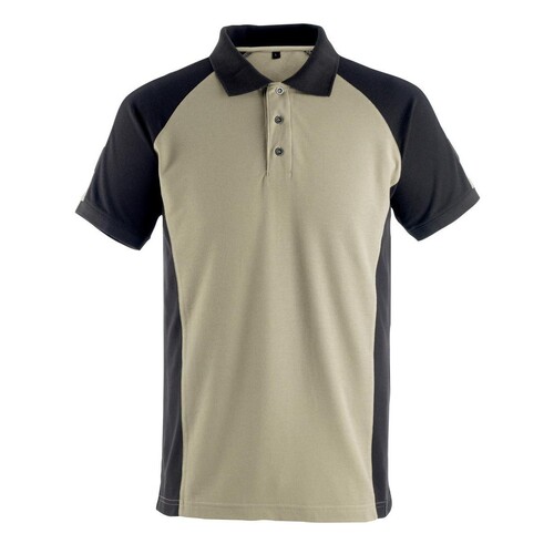 Bottrop Polo-shirt / Gr. XL,  Hellkhaki/Schwarz Produktbild