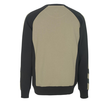 Witten Sweatshirt / Gr. L,  Hellkhaki/Schwarz Produktbild Additional View 2 S