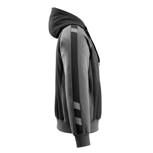 Regensburg Kapuzensweatshirt / Gr. L,  Schwarz/Dunkelanthrazit Produktbild Additional View 3 L