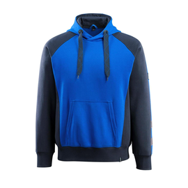 Regensburg Kapuzensweatshirt / Gr. L,  Kornblau/Schwarzblau Produktbild