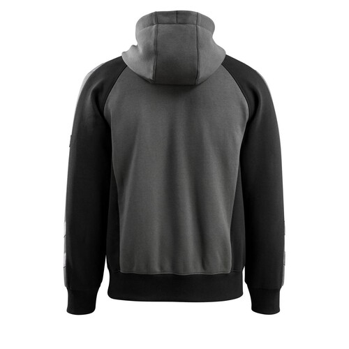 Regensburg Kapuzensweatshirt / Gr. L,  Dunkelanthrazit/Schwarz Produktbild Additional View 2 L