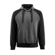 Regensburg Kapuzensweatshirt / Gr. XL,  Dunkelanthrazit/Schwarz Produktbild