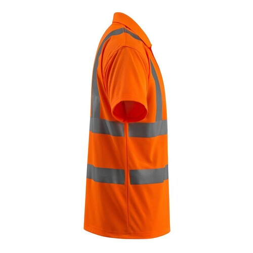 Bowen Polo-shirt / Gr. S, Hi-vis Orange Produktbild Additional View 3 L