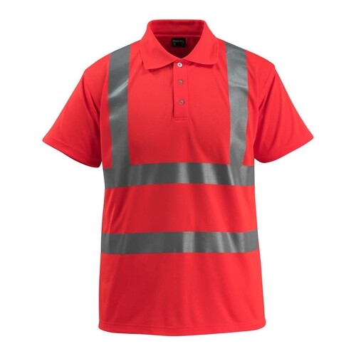 Bowen Polo-shirt / Gr. 3XL, Hi-vis Rot Produktbild