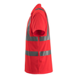 Bowen Polo-shirt / Gr. 3XL, Hi-vis Rot Produktbild Additional View 1 S
