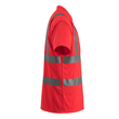 Bowen Polo-shirt / Gr. 3XL, Hi-vis Rot Produktbild Additional View 3 S