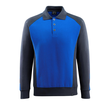 Magdeburg Polo-sweatshirt / Gr. 2XL,  Kornblau/Schwarzblau Produktbild