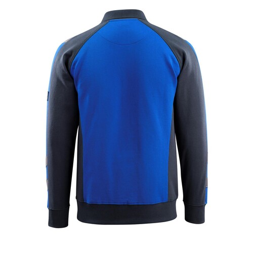 Magdeburg Polo-sweatshirt / Gr. 4XL,  Kornblau/Schwarzblau Produktbild Additional View 2 L