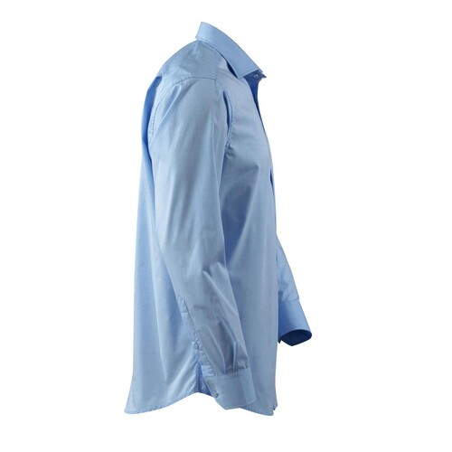 Hemd, Poplin, klassische Passform / Gr.  37-38, Hellblau Produktbild Additional View 3 L