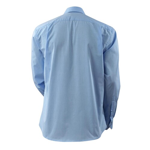 Hemd, Poplin, klassische Passform / Gr.  39-40, Hellblau Produktbild Additional View 2 L