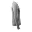 Strickpullover runder Halsausschnitt /  Gr. L, Grau-meliert Produktbild Additional View 3 S