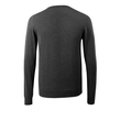 Strickpullover runder Halsausschnitt /  Gr. L, Dunkelanthrazit/Hellgrau-meliert Produktbild Additional View 2 S