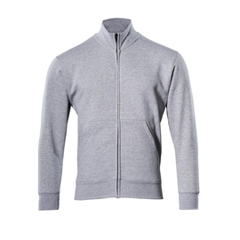 Lavit Sweatshirt mit Reißverschluss /  Gr. S, Grau-meliert Produktbild