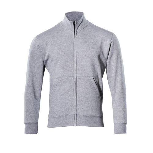 Lavit Sweatshirt mit Reißverschluss /  Gr. S, Grau-meliert Produktbild