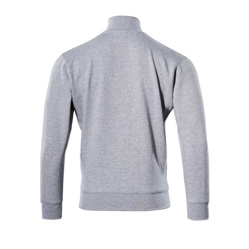 Lavit Sweatshirt mit Reißverschluss /  Gr. S, Grau-meliert Produktbild Additional View 2 L