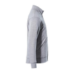 Lavit Sweatshirt mit Reißverschluss /  Gr. S, Grau-meliert Produktbild Additional View 3 S