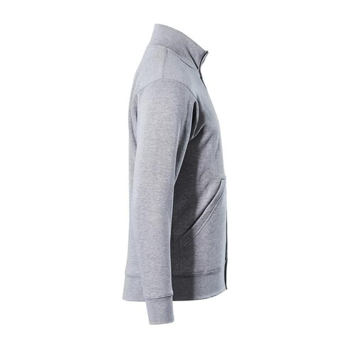 Lavit Sweatshirt mit Reißverschluss /  Gr. S, Grau-meliert Produktbild Additional View 3 L