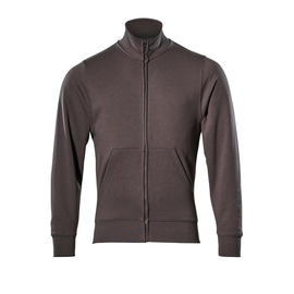 Lavit Sweatshirt mit Reißverschluss /  Gr. S, Dunkelanthrazit Produktbild