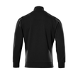 Lavit Sweatshirt mit Reißverschluss /  Gr. L, Vollschwarz Produktbild Additional View 2 S