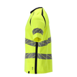T-Shirt, moderne Passform / Gr. 4XL,  Hi-vis Gelb/Schwarzblau Produktbild Additional View 1 S