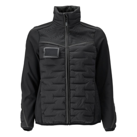Jacke mit leichtem Futter,  Damenpassform Thermojacke / Gr. 5XL,  Schwarz Produktbild