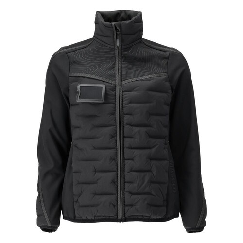 Jacke mit leichtem Futter,  Damenpassform Thermojacke / Gr. 5XL,  Schwarz Produktbild