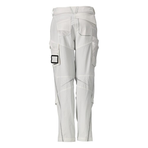 Hose mit Knietaschen, Damen / Gr.  82C34, Weiß Produktbild Additional View 2 L