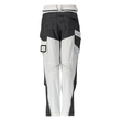 Hose mit Knietaschen, Damen / Gr.  82C34, Weiß/Anthrazitgrau Produktbild Additional View 2 S