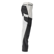 Hose mit Knietaschen, Damen / Gr.  82C34, Weiß/Anthrazitgrau Produktbild Additional View 3 S