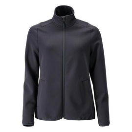 Fleecepullover mit Reißverschluss,  Damen Microfleecejacke / Gr. L,  Schwarzblau Produktbild