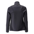 Fleecepullover mit Reißverschluss,  Damen Microfleecejacke / Gr. XS,  Schwarzblau Produktbild Additional View 2 S