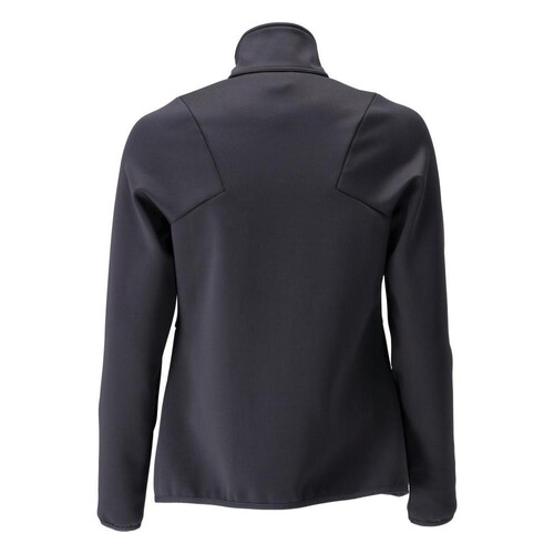 Fleecepullover mit Reißverschluss,  Damen Microfleecejacke / Gr. XS,  Schwarzblau Produktbild Additional View 2 L