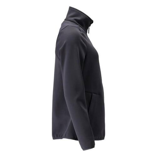 Fleecepullover mit Reißverschluss,  Damen Microfleecejacke / Gr. XS,  Schwarzblau Produktbild Additional View 3 L