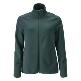 Fleecepullover mit Reißverschluss,  Damen Microfleecejacke / Gr. XS,  Waldgrün Produktbild