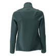 Fleecepullover mit Reißverschluss,  Damen Microfleecejacke / Gr. XS,  Waldgrün Produktbild Additional View 2 S