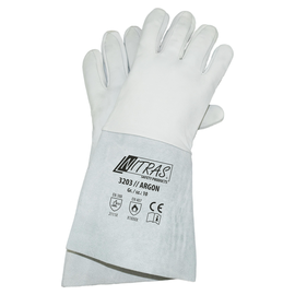 Vollnappa-Handschuh Nappaleder / Gr. 10 grau / Nitras 3203 Produktbild