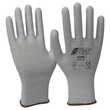 Antistatikhandschuh Nylon-Strick / Gr. 7 grau / Nitras 6230UC Produktbild