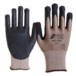 Schutzhandschuh Spezialgarn / Gr. 9 braun-schwarz / PU-beschichtet Nitras 6655 Produktbild Additional View 2 S
