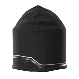 Strickmütze, mit Druck / Gr. ONE,  Schwarz Produktbild