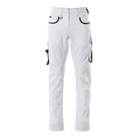Hose, Damen, Diamond, zweifarbig / Gr.  82C42, Weiß/Dunkelanthrazit Produktbild