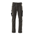 Hose, Damen, Pearl, zweifarbig / Gr.  76C40, Dunkelanthrazit/Schwarz Produktbild