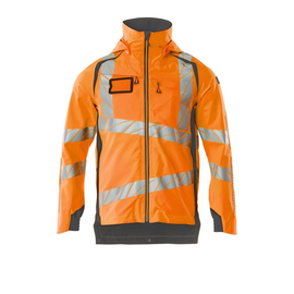 Hard Shell Jacke mit leichtem Futter /  Gr. 4XL, Hi-vis Orange/Dunkelanthrazit Produktbild