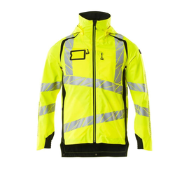 Hard Shell Jacke mit leichtem Futter /  Gr. M, Hi-vis Gelb/Schwarz Produktbild