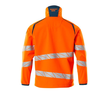 Soft Shell Jacke / Gr. 4XL, Hi-vis  Orange/Dunkelpetroleum Produktbild Additional View 1 S