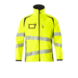 Soft Shell Jacke / Gr. 4XL, Hi-vis  Gelb/Schwarz Produktbild