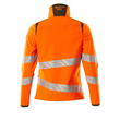 Soft Shell Jacke, Damenpassform / Gr.  XL, Hi-vis Orange/Moosgrün Produktbild Additional View 1 S