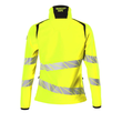 Soft Shell Jacke, Damenpassform / Gr.  XL, Hi-vis Gelb/Schwarzblau Produktbild Additional View 1 S