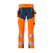 Hose mit Hängetaschen, ULTIMATE STRETCH  / Gr. 82C66, Hi-vis  Orange/Dunkelpetroleum Produktbild Additional View 1 S