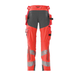 Hose mit Hängetaschen, ULTIMATE STRETCH  / Gr. 82C52, Hi-vis Rot/Dunkelanthrazit Produktbild Additional View 1 S