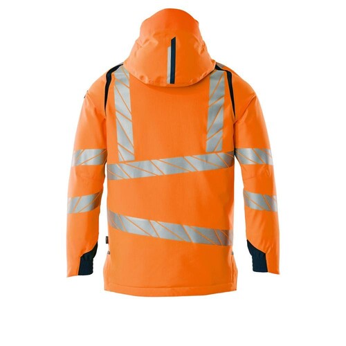 Winterjacke CLI, geringes Gewicht / Gr.  L, Hi-vis Orange/Dunkelpetroleum Produktbild Additional View 1 L